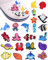 TPZORJX 22 Stck Schuh Charms, Crocs Anstecker fr Kinder, Cartoon Schuh Dekoration, crocs stecker,jibbitz crocs,PVC Shoe Charms, fr Kinder Jungen Mdchen Erwachsene