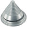 Metal Blade Balancer for Lawn Mower Cutter Blades - Professional Tool for Balancing Rotary Lawnmower & Brushcutter Blades - Reduces Engine Wear - Provides Smoother Cuts - Silver
