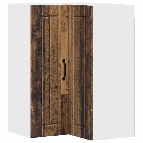 Heofavd Geschirrspülerfront Lucca Altholz-Optik 57 x 57 x 80 cm, Modernes Geschirrspüler Panel aus Holzwerkstoff, Robuste Front für Kücheneinbaugeräte, Vintage Design
