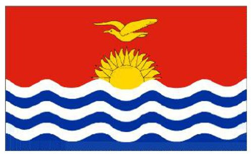 Bandiera Kiribati, 152 x 90 cm