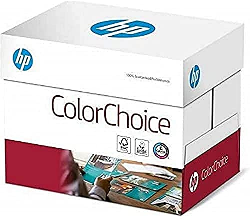HP ColorChoice Farblaserpapier ungestrichen , 250g/m², A4, Karton zu 4 X 250 Blatt, CHP756