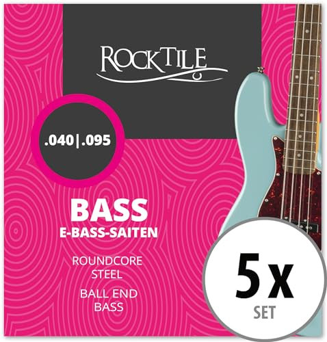 Juego De 5 Cuerdas Para Bajo Eléctrico Rocktile
