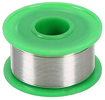 HMILYDYK 50 g Sn99.3Cu0.7 bleifreier Lötdraht mit Kolophoniumkern Zinn Draht Löten Schweißdrähte, 1,5 mm
