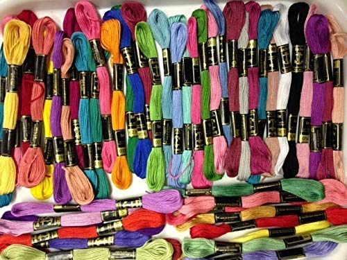 New 25 Anchor Kreuzstich Garnknäuel Baumwolle Stickgarn Floss sortiert Farbe