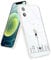 Micoden for iPhone 12 Pro Case Cute Planet Space Astronaut Kids Boys Girls Clear Case Cool Funny Transparent Shockproof Cover for iPhone 12 Pro Airborne