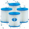 woejgo Cartuchos de Filtro tamaño I para Bombas de Piscina, Cartuchos de Filtro de Piscina, 4 Piezas