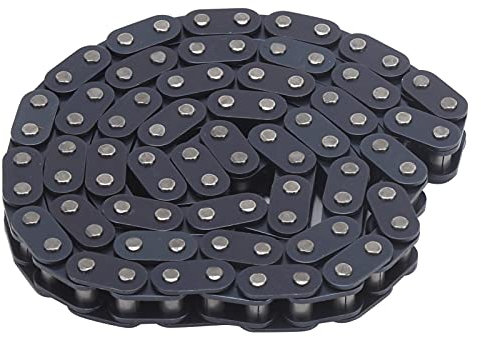 Dirt Bike Kette, Pocket Bike T8F 96 Glieder Ketten Stahl Antriebskette für Mini Dirt Bike Quad ATV 47cc 49cc Mini-Moto Pocket Bikes