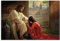 Iooie GemäLde Auf Leinwand Jesus und Maria Magdalena für Wohnzimmerdekoration Wandkunst Malerei Poster Druckt Bilder 23.6x35.4(60x90cm) Kein Rahmen
