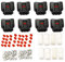 FainWan Denso Zündspule, 4-poliger Steckverbinder, wasserdicht, schwarze Steckdose, #90980-11885/7283-7449, kompatibel mit To-yota Le-xus Camry Yaris, 8 Stück