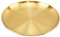 YDoLimmer Gold Speiseplatte Edelstahl rundes Tablett Serviertablett Edelstahlteller Servierteller Platzteller für Küche Party Camping Weihnachten Restaurant (17cm)