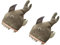 Quickdraw 2 x Erwachsene Shark Bite Hüte Neuheit Kiefer Fisch Kostüm Kostüm Party Hut Zubehör