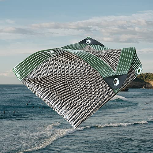 JHLA Filet Ombrage Potager Paille, Voile D'ombrage 3x3 Blanc, Ombrage Serre Toile Ombrage pour Serre, pour Serre Grange Ou Chenil Toit Couvre,brun-5x8m