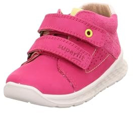 Superfit Mädchen Breeze Lauflernschuhe, Pink Gelb 5500, 21 EU