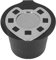 Cápsulas de filtro de cápsulas de café de 50ML con cepillo de cuchara Cápsulas recargables Cápsulas reutilizables Compatible con máquinas de café Nespresso Line(Plata)
