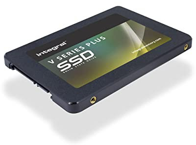 Integral V Series V2 Plus 500GB 2.5 Inch Internal Solid State Hard Drive (SSD), Read 550MB/s, Write 520MB/s, SATA Interface 6Gb/s | Black