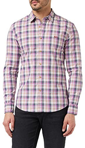 Levi's Herren Ls Battery Hm Slim Shirt, George Plaid Dress B, XL EU