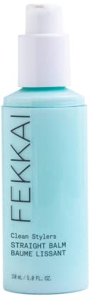 FEKKAI - Clean Stylers Straight Balm - Haarbalsam ohne Ausspülen, zum Glätten von brüchigem, widerspenstigem Haar, mit Hitzeschutz, vegan, 150 ml