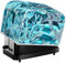 Daulesho Starfish Blue Toaster Dust Cover, Polyester Fabric 2/4 Slice Toaster, Dust and Fingerprint Protection, Machine Washable