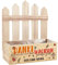 Herz & Heim® Dankeschön-Geschenk für Kindergarten, Grundschule, Nachhilfe - Pflanzkiste mit Aufdruck Kindergarten Ihr/Mir