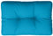 vidaXL Coussin de Palette Bleu Clair 60x40x12 cm Tissu, Coussin, Coussin de canapé, Coussin de Chaise, Coussin extérieur, Oreiller de Dos