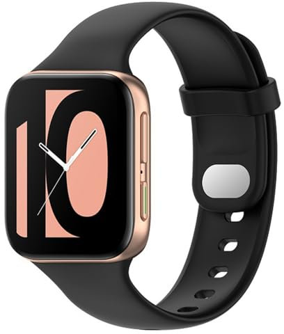 BYISYUE Bracelet pour OPPO Watch 41mm, Silicone Sport Bracelets de Remplacement pour OPPO Watch 41mm