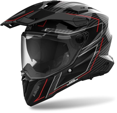 AIROH Order 2 Carbon Stylis Gloss M