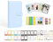 Aisnyho Instant Film Accessories Kit for Instax Mini LiPlay 12 11 9 8+ 8 evo 99 SE 40 90 70 50S 26 25 7S Camera,Include Album/Film Stickers/Magnetic Photo Frames/Hanging Frame (Pastel Blue)
