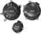 TianChuangs Motorräder kupplungsdeckel for Honda CBR500R CB500F CB500X 2019-2022 2023 2024 Motorrad Motorschutz Schutz Stator Kurbelgehäuseabdeckung Kurbelgehäuse Motordeckel(Carbon Fiber Paint)
