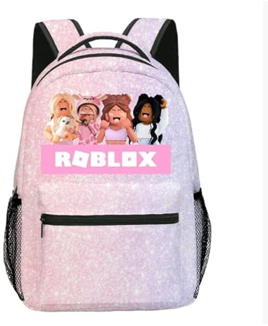 cann ROBLOX Schul- und Reiserucksack für Mädchen, rosa 40 cm