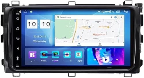 CarPlay Auto-Player Radio 9 Zoll Touchscreen Multimedia Für Toyota Für Auris 2012-2015 RHD(8 Core 4G+WiFi 12G+256G)