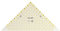 Omnigrid Right Triangle for 1/2 sq. Quilt-Lineal, Kunststoff, Mehrfarbig, 20,3 cm