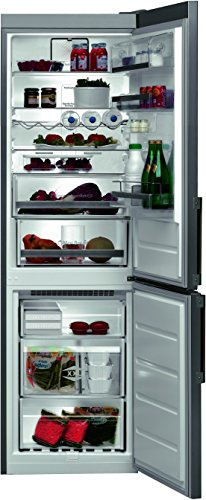 Bauknecht KGNF 185 A2+ IN - Frigorifero per congelatore, classe A++, altezza 189 cm, 244 kWh/anno, 222 l, congelatore da 94 l, in acciaio inox Pro Touch