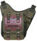 KAUKKO Canvas - Brusttasche für Damen und Herren - Umhängetasche, grün jnl-fh-08, Taille unique, daypack rucksack