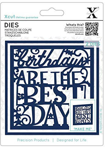 Xcut Stanzschablone, Einheitsgröße, Blau