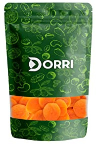Dorri - Dried Apricot 2kg | Premium Quality Dried Fruit, Dried Apricot Pieces, Dried Apricot Slices, Suitable for Tarts, Cakes, and Desserts (Available from 150g to 5kg)