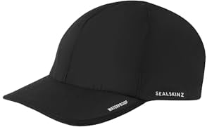 Sealskin Waterproof All Weather Cap, Black/Grey, One Size, Einheitsgröße