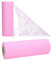 AmaCasa Vlies Tischband Tischläufer für Hochzeiten, Kommunionen, Taufen und Allen Feierlichkeiten Maße: 15cm/20m Rolle (Rosa, 15cm)