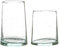 Nicola Spring 12pc Merzouga Recycled Glassware Set - Clear Glass - Sustainable Hand-Blown Moroccan Tumblers & Highball Glasses for Juices, Cocktails, Water, Home, Bar, Dining Table, Eco-Friendly Gift