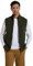 Mountain Warehouse Rove Mens Fleece Gilet - Lightweight Bodywarmer, Breathable Gilet, Antipill Microfleece, 2 Front Pockets - Best for Spring Summer, Outdoors, Walking Khaki L