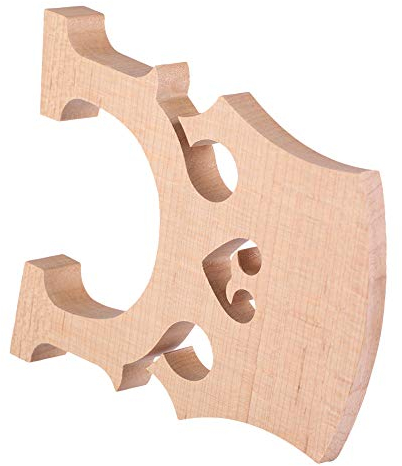 Cello-Zubehör, Cello-Steg, langlebig, tragbar, 1/2, 1/4, 1/8, Cello-Steg, hochwertiges Ahornholz zum Austausch von Cello-Teilen(Violoncello-Code 1/2)