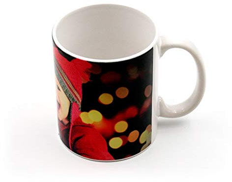 Tazas de cerámica Blancas calidad (A) | Ideales para ser Impresas Mediante la sublimación | Material de Calidad (A) | 1 Unidad