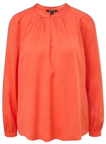 comma Satinbluse Langarm