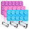 Set mit 6–3 Packungen Silikonformen, Welpe, Schokolade, Backform (wiederverwendbare Backformen)