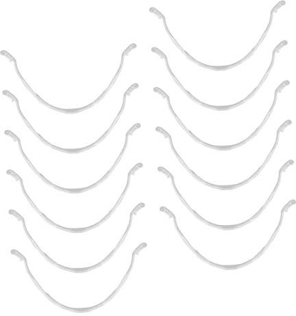 DOITOOL 12stücke -halteband Aus Lebensmittelechtem Waschbar Und Wiederverwendbar Passend Für Nasenrücken Täglicher Gebrauch