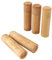 FOLOSAFENAR Boîte à thé en Bambou 5 Pièces Simple Boîte à thé en Bambou Anti-poussière Longueur 12 Cm pour Noix pour la Maison (2 pièces de Type Bambou 3 pièces de Type Vierge)