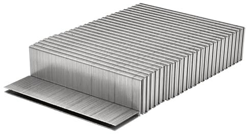 Draper 13144 Type-90 Staples, 35mm, Pack of 5000-13144 - Galvanised Steel Narrow Crown, Heavy Duty