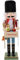 BESPORTBLE 38 cm Großer Weihnachts-Nussknacker-Soldat Weihnachtliche Nussknacker-Figur Aus Holz Mit Weihnachtsschild Festlicher Nussknacker-Soldat Als Weihnachtsdekoration