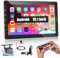 Fuluku【Android 13】Autoradio 1 Din mit 10,1'' Schermo Tattile Radio WiFi Bluetooth GPS 1Din Stereo SWC FM RDS Mirror Link Telecamera di Backup Mic USB