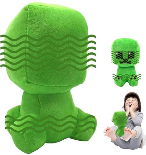 YISKY Creeper Plüsch, 22 cm Mine-craf Plush, Creeper Plüschfigur, Mine-craf Plüsch-Puppe, Spiele Plüschtier, für Jungen und Mädchen Geburtstagsgeschenke, Spielefans Spielzeug