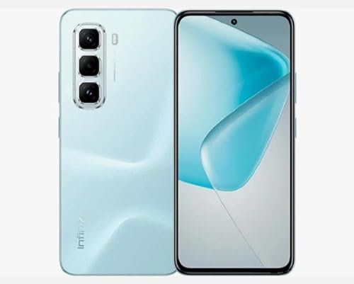 Infinix Hot 50 Pro Smartphone, 256 GB de memoria, 8 GB de RAM, pantalla FHD de 17,2 cm, batería de 5000 mAh, cámara de 50 MP, Dual SIM, Android 13, negro (Glaciar)